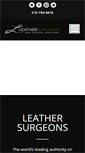 Mobile Screenshot of leathersurgeons.com